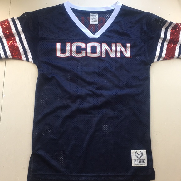 PINK Victoria's Secret Tops - Pink Collegiate Collection Uconn Shirt